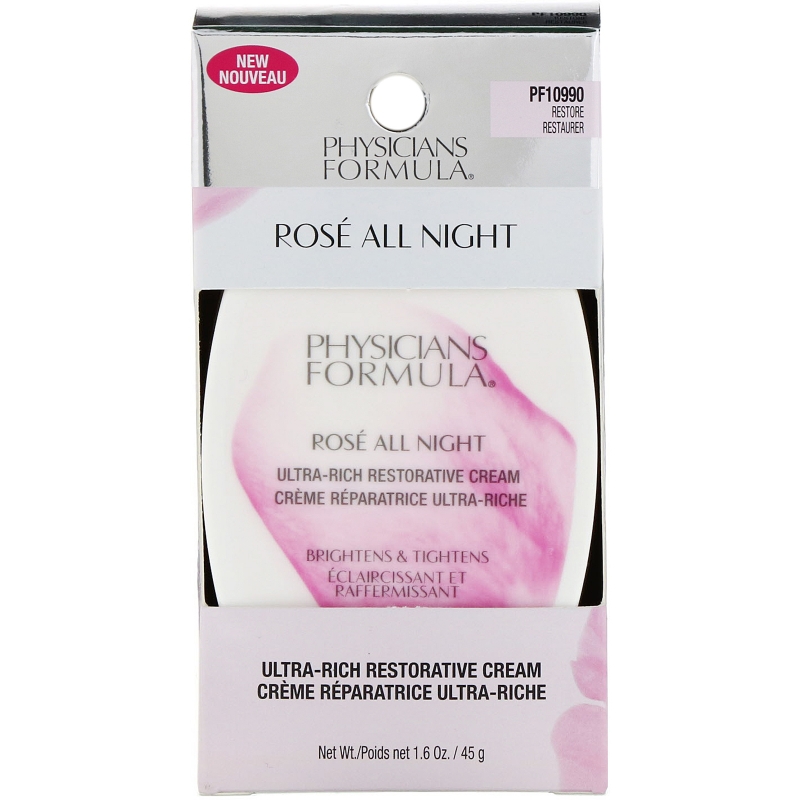 Physicians Formula, Ros� All Night, Ultra-Rich Restorative Cream, 1.6 oz (45 g)