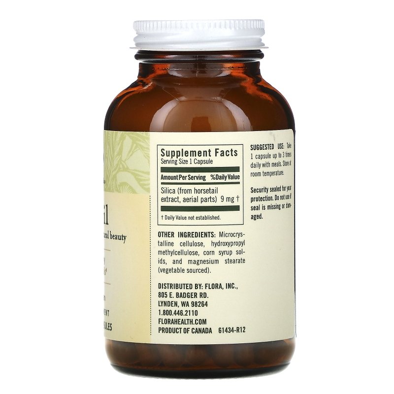 Flora, FloraSil, 90 вегетарианских капсул