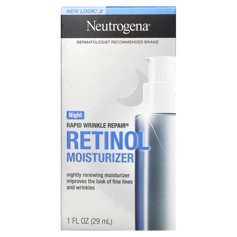 Neutrogena, Rapid Wrinkle Repair Moisturizer, Night, 1 fl oz (29 ml)