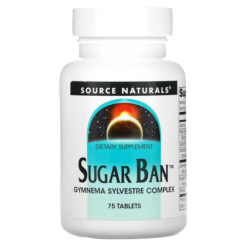 Source Naturals, Sugar Ban, 75 Tablets