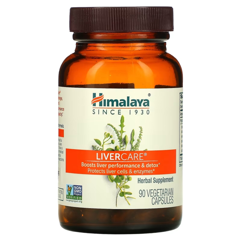 Himalaya Herbal Healthcare Поддержка печени 90 капсул в растительной оболочке