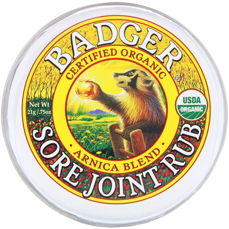 Badger Company Sore Joint Rub Arnica Blend .75 oz (21 g)