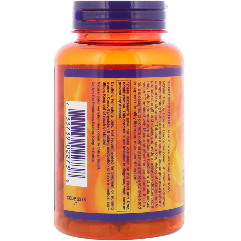 Now Foods, Sports, Tribulus Extreme, 90 растительных капсул