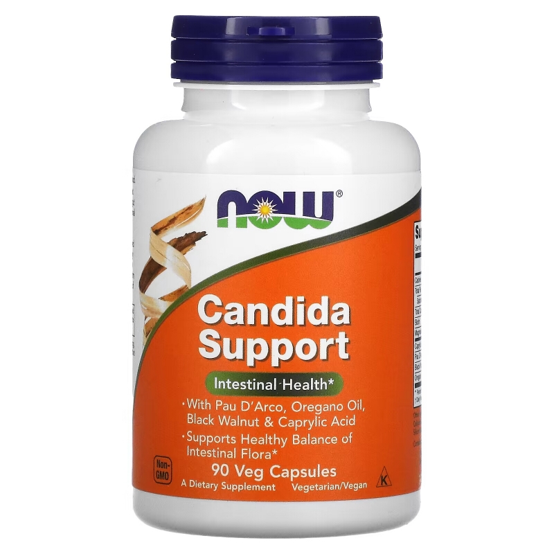 Now Foods Candida Support 90 вегетарианских капсул