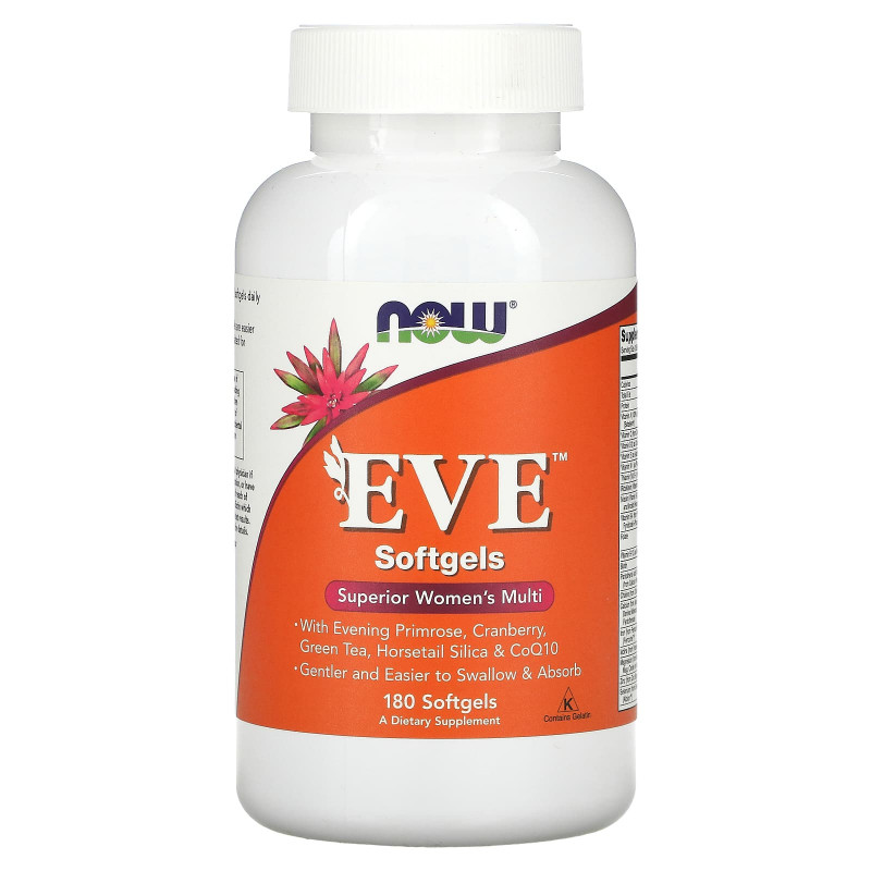 Now Foods EVE Superior мягкие гелевые капсулы для женского здоровья 180 капсул