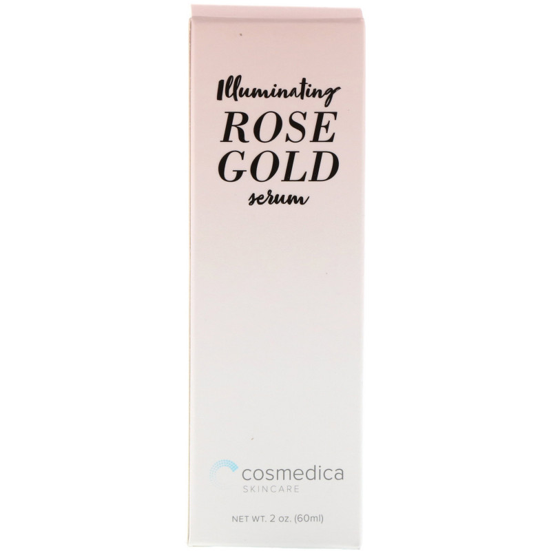 Cosmedica Skincare, Осветляющая сыворотка из розового золота, 2 унции (60 мл)