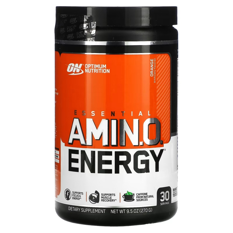 Optimum Nutrition, ESSENTIAL AMIN.O. ENERGY, Orange , 9.5 oz (270 g)