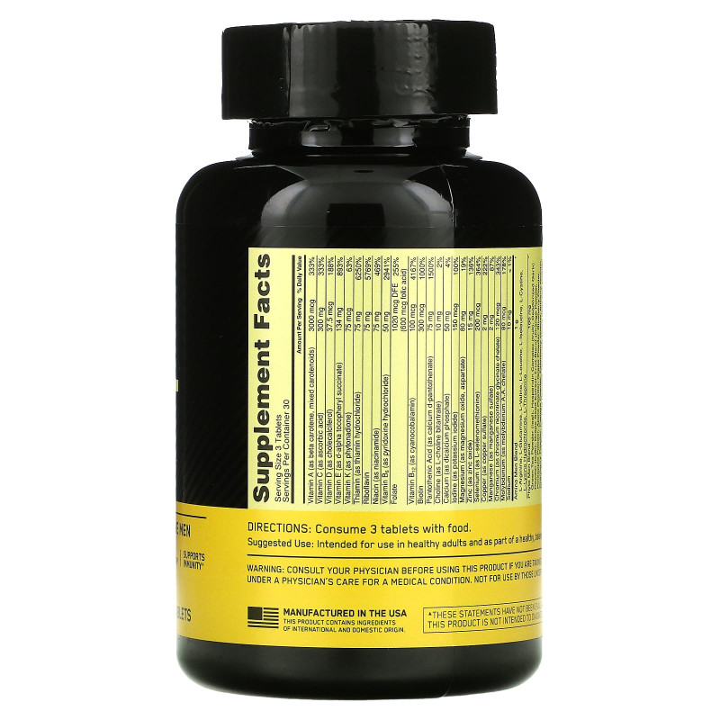 Optimum Nutrition, Opti-Men, Nutrient Opimization System, 90 Tablets