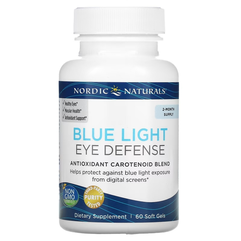 Nordic Naturals, Blue Light Eye Defense, 60 Softgels