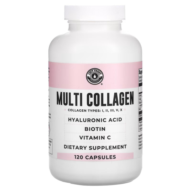 Left Coast Performance, Multi Collagen, 120 Capsules