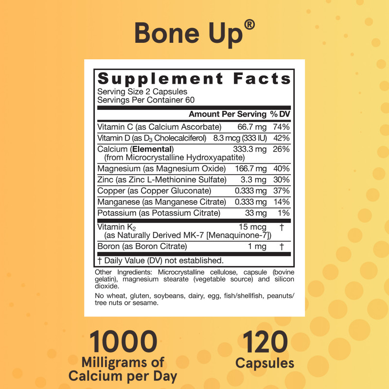 Jarrow Formulas Bone-Up 120 капсул