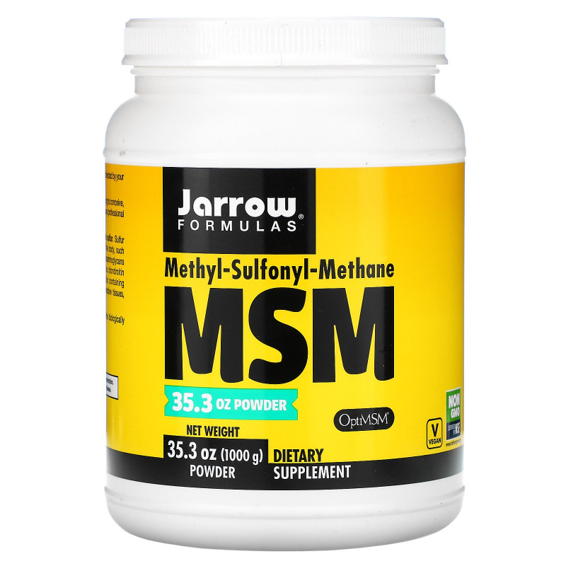 Jarrow Formulas MSM (Метил сульфонил метан) в порошке 353 унции (1000 г)