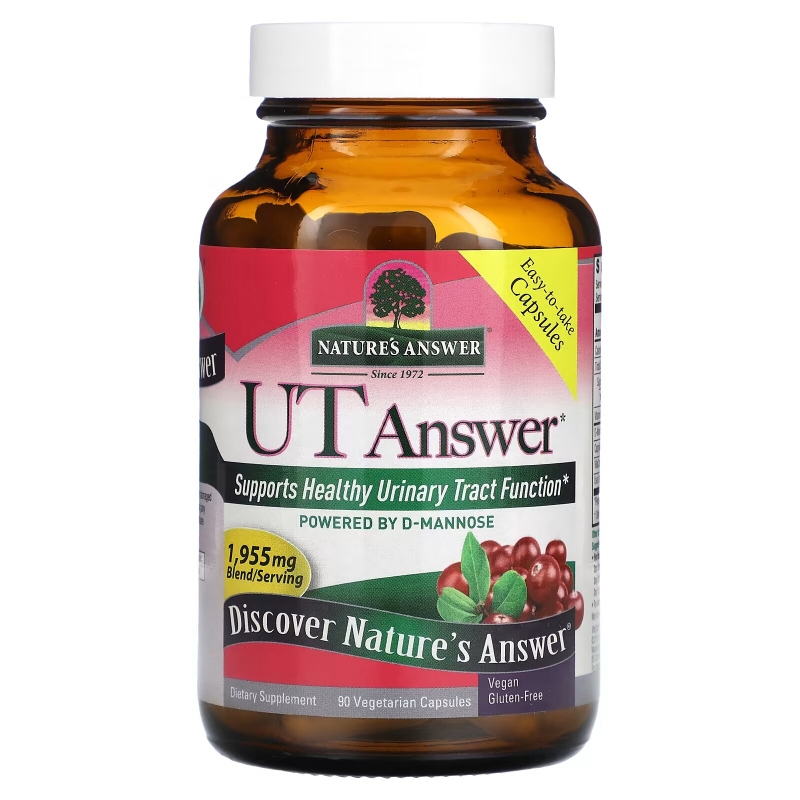 Nature's Answer, UT Answer, 651.66 mg, 90 Vegetarian Capsules