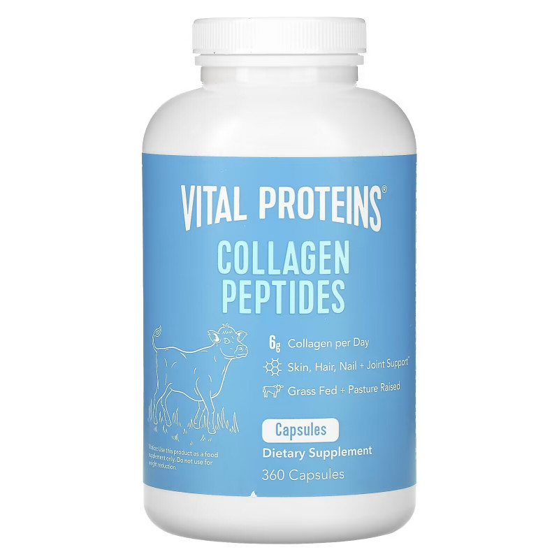 Vital Proteins, Пептиды коллагена, 600 мг, 360 капсул