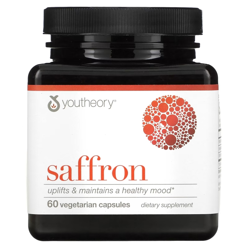 Youtheory, Saffron, 60 Vegetarian Capsules