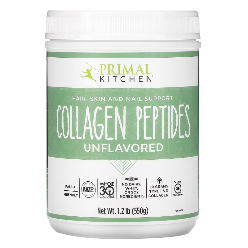 Primal Kitchen, Collagen Peptides, Unflavored , 1.2 lb (550 g)